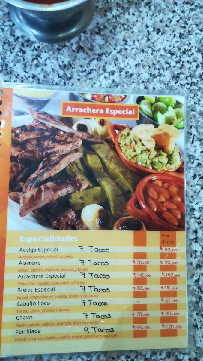 Los Chavos Menu - Image 3